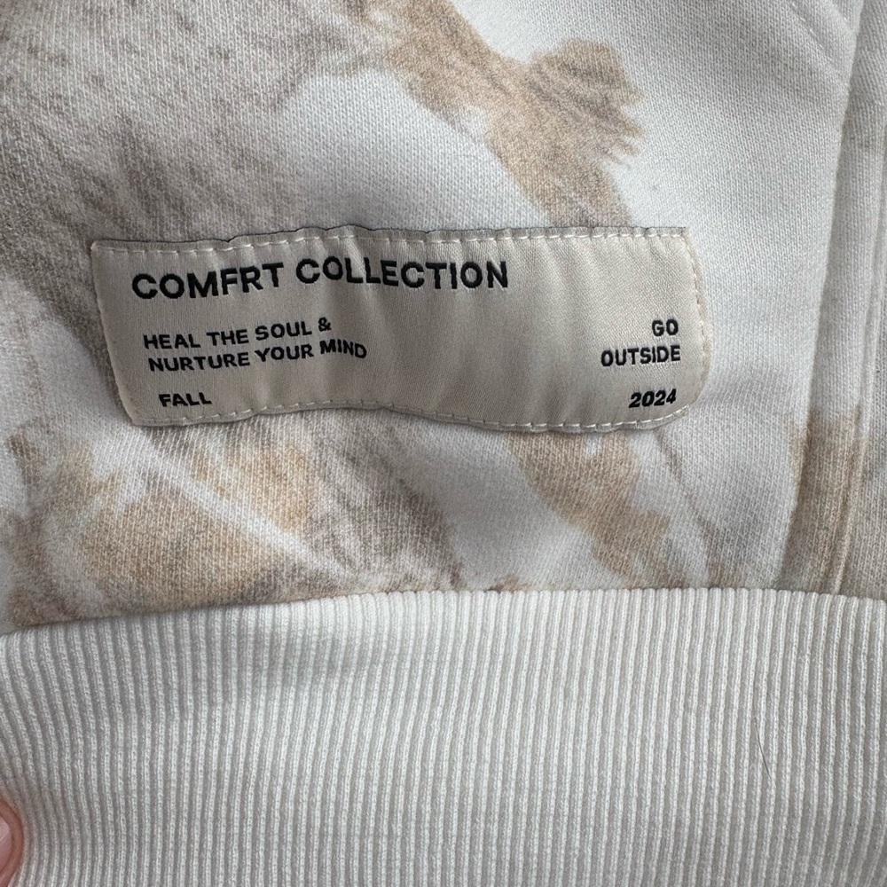 Comfrt White Camo Hoodie